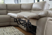Brannigan 6 - Piece Reclining Sectional with Storage Console - Berre Furniture