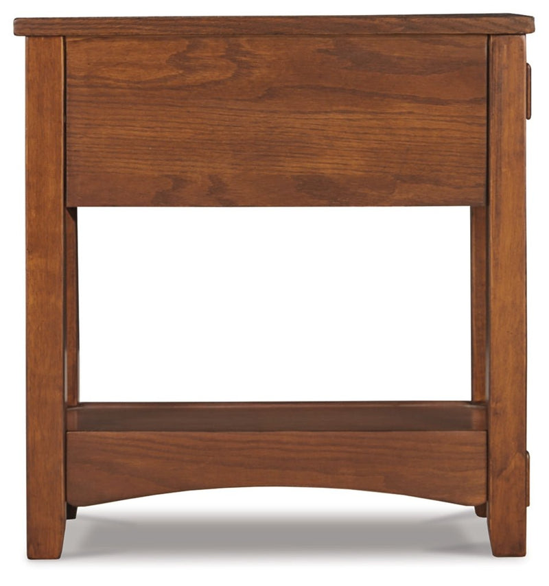 Breegin Chair Side End Table - Berre Furniture