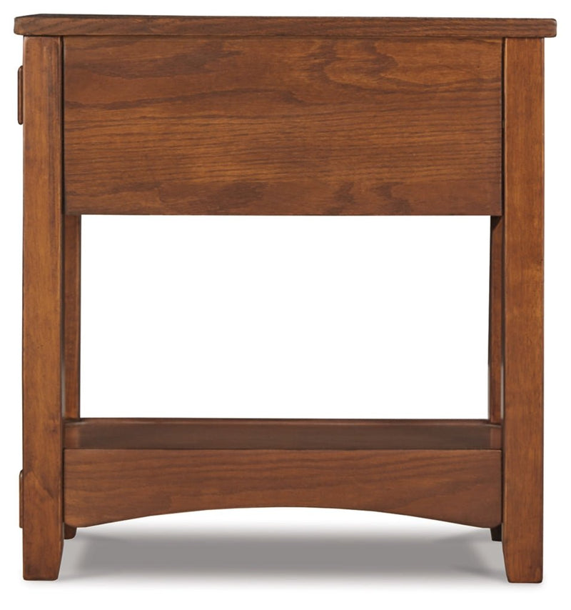 Breegin Chair Side End Table - Berre Furniture