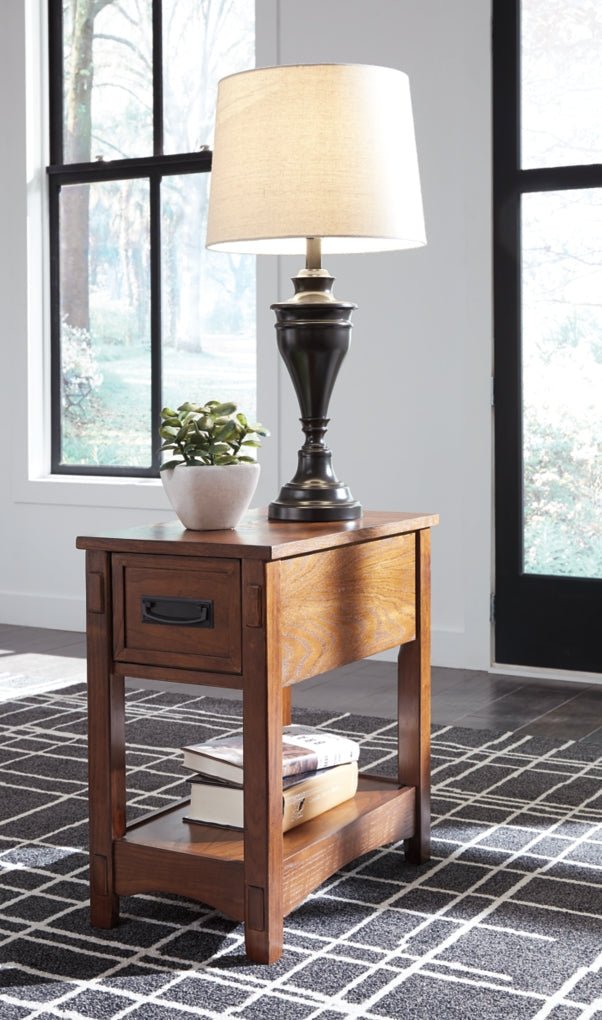 Breegin Chair Side End Table - Berre Furniture