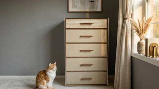 Brita Tall Dresser - Berre Furniture