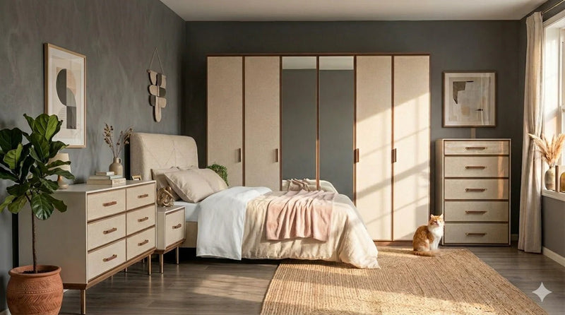 Brita Tall Dresser - Berre Furniture