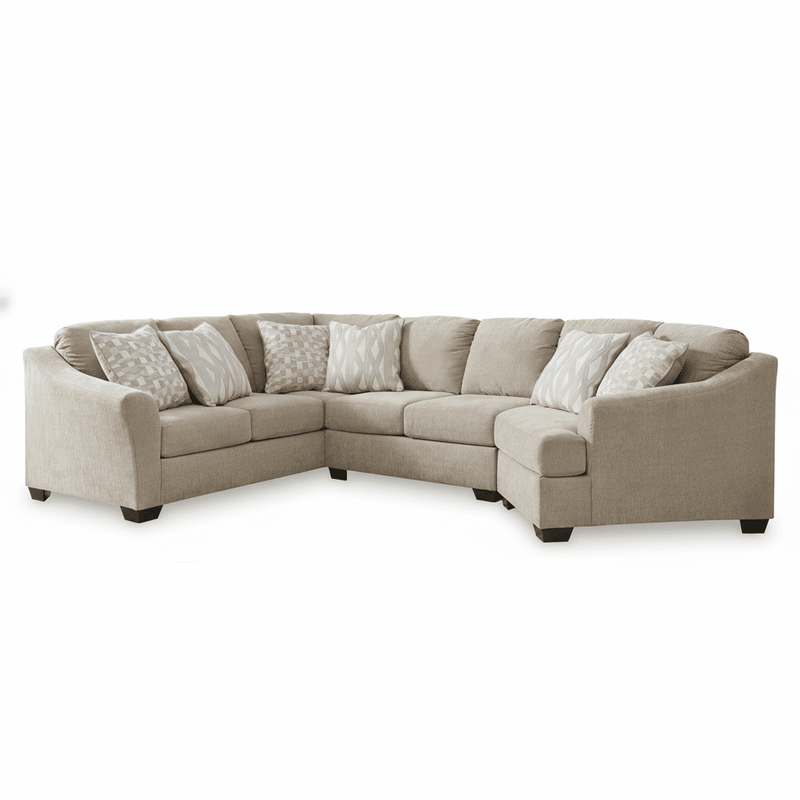 Brogan Bay 3 - Piece Sectional with Cuddler - Berre Furniture