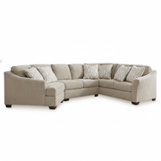 Brogan Bay 3 - Piece Sectional with Cuddler - Berre Furniture