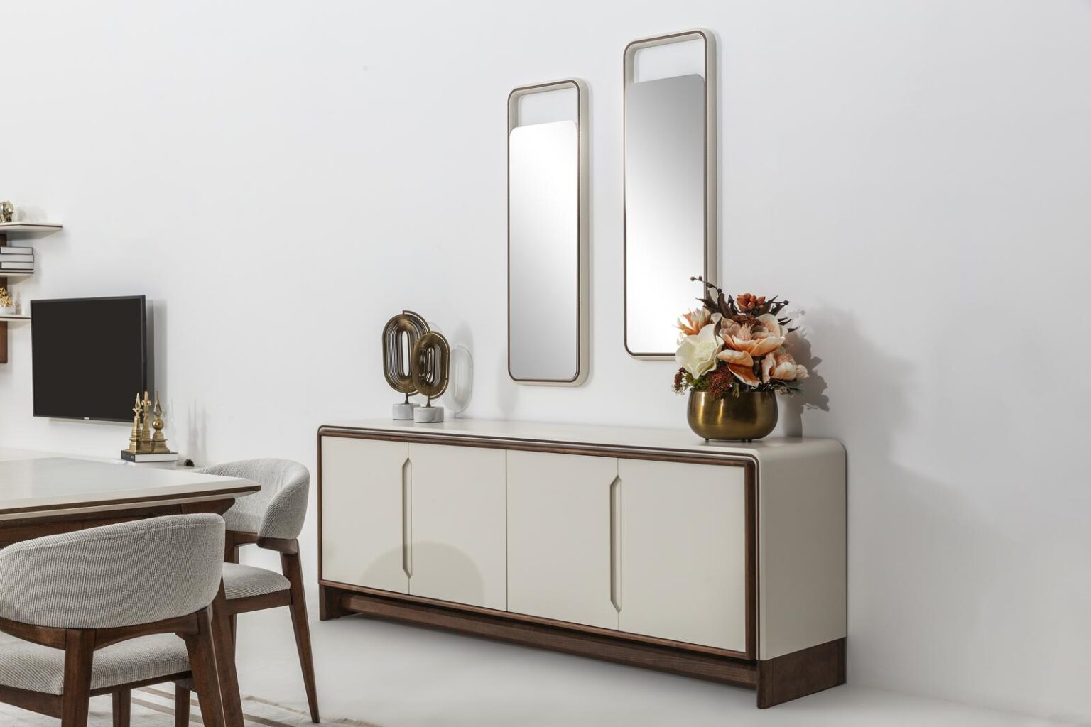 Cadillac Buffet + Mirror - Berre Furniture
