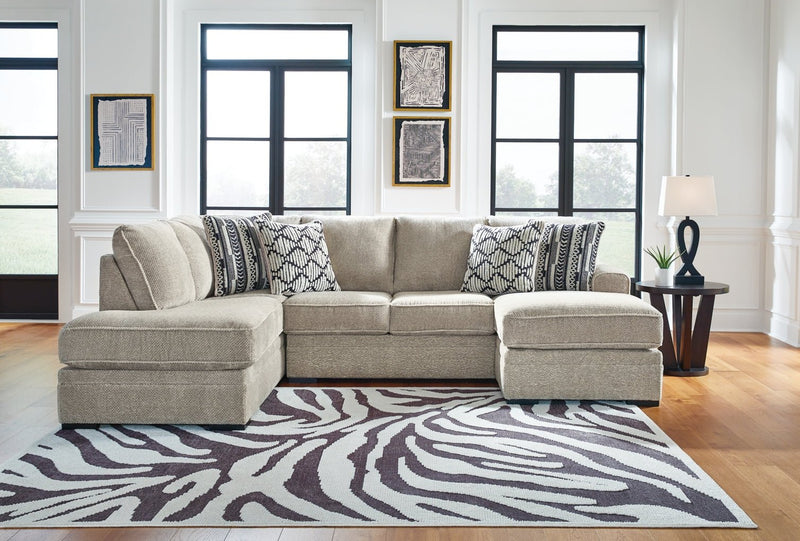 Calnita 2 - Piece Sectional with Chaise - Berre Furniture