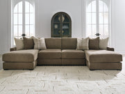Camellia - Court 4 - Piece Double Chaise Sectional - Berre Furniture