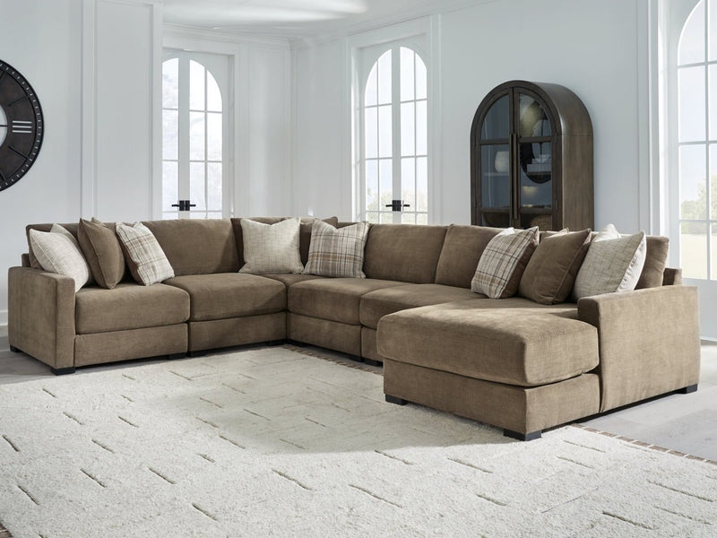 Camellia - Court 6 - Piece Sectional with Chaise - Berre Furniture