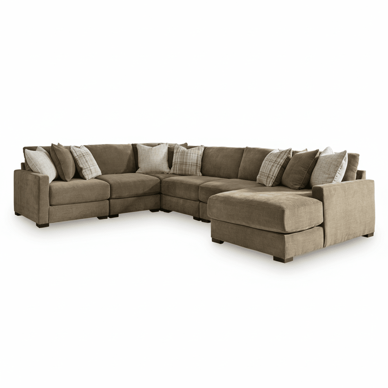 Camellia - Court 6 - Piece Sectional with Chaise - Berre Furniture