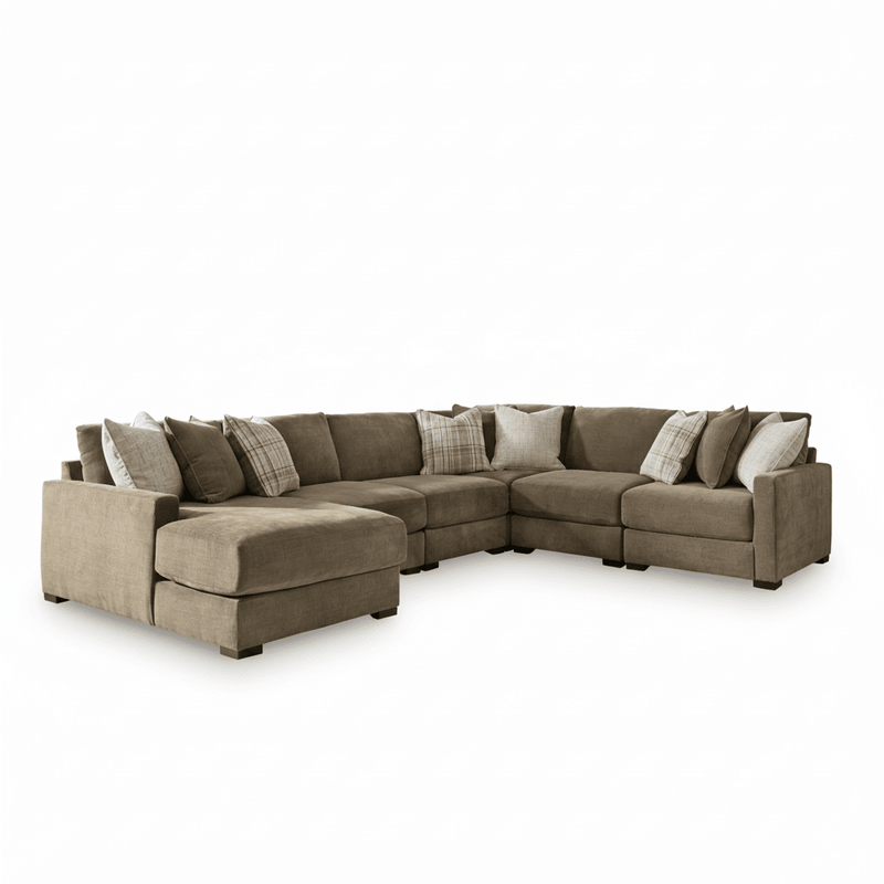 Camellia - Court 6 - Piece Sectional with Chaise - Berre Furniture