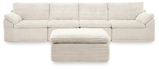 Canefield 4-Piece Sectional with Ottoman Default Title