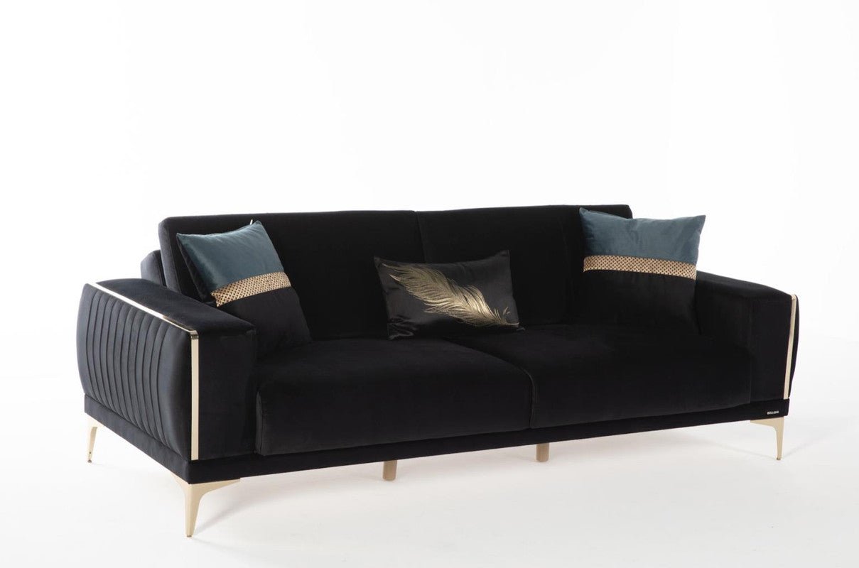 Carlino Living Room Set Sofa Loveseat Armchair by Bellona