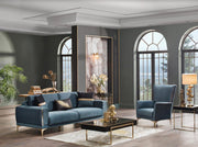 Carlino Loveseat by Bellona (NAPOLY E.GREEN
