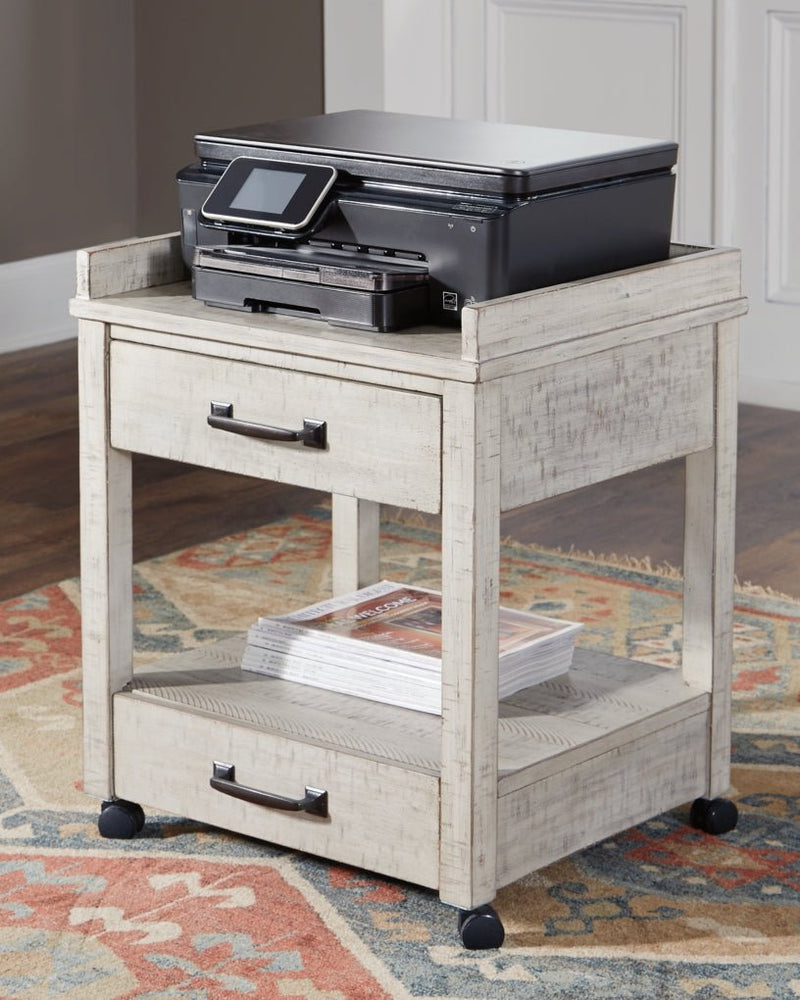 Carynhurst Home Office Desk and Storage - Berre Furniture