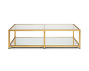 CASPIAN Rectangular Coffee Table Gold