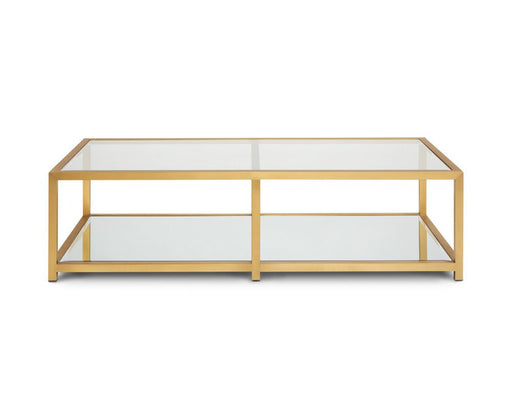 CASPIAN Rectangular Coffee Table Gold