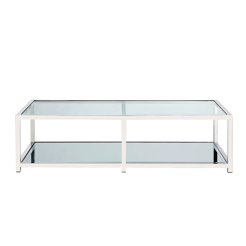CASPIAN Rectangular Coffee Table Silver