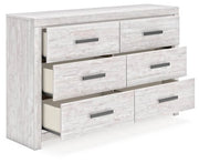 CAYBONI SIX DRAWER DRESSER