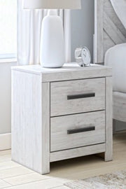 CAYBONI TWO DRAWER NIGHT STAND - Berre Furniture
