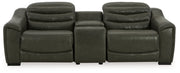 Center Line 3 - Piece Power Reclining Loveseat with Console - Berre Furniture