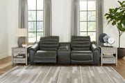 Center Line 3 - Piece Power Reclining Loveseat with Console - Berre Furniture
