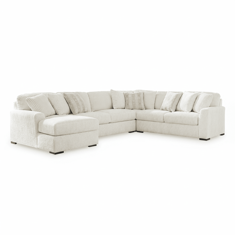 Chessington 4-Piece Sectional with Chaise Left Chaise