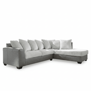 Clairette Court 2-Piece Sectional with Chaise Right Chaise