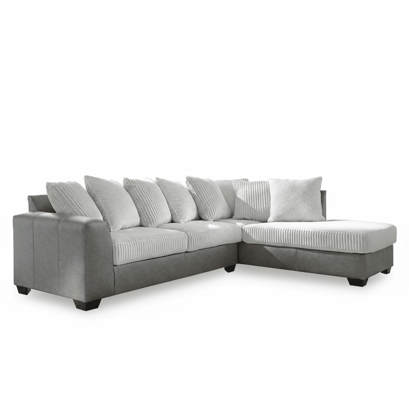 Clairette Court 2-Piece Sectional with Chaise Right Chaise