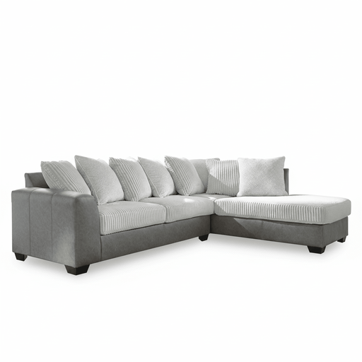 Clairette Court 2-Piece Sectional with Chaise Right Chaise