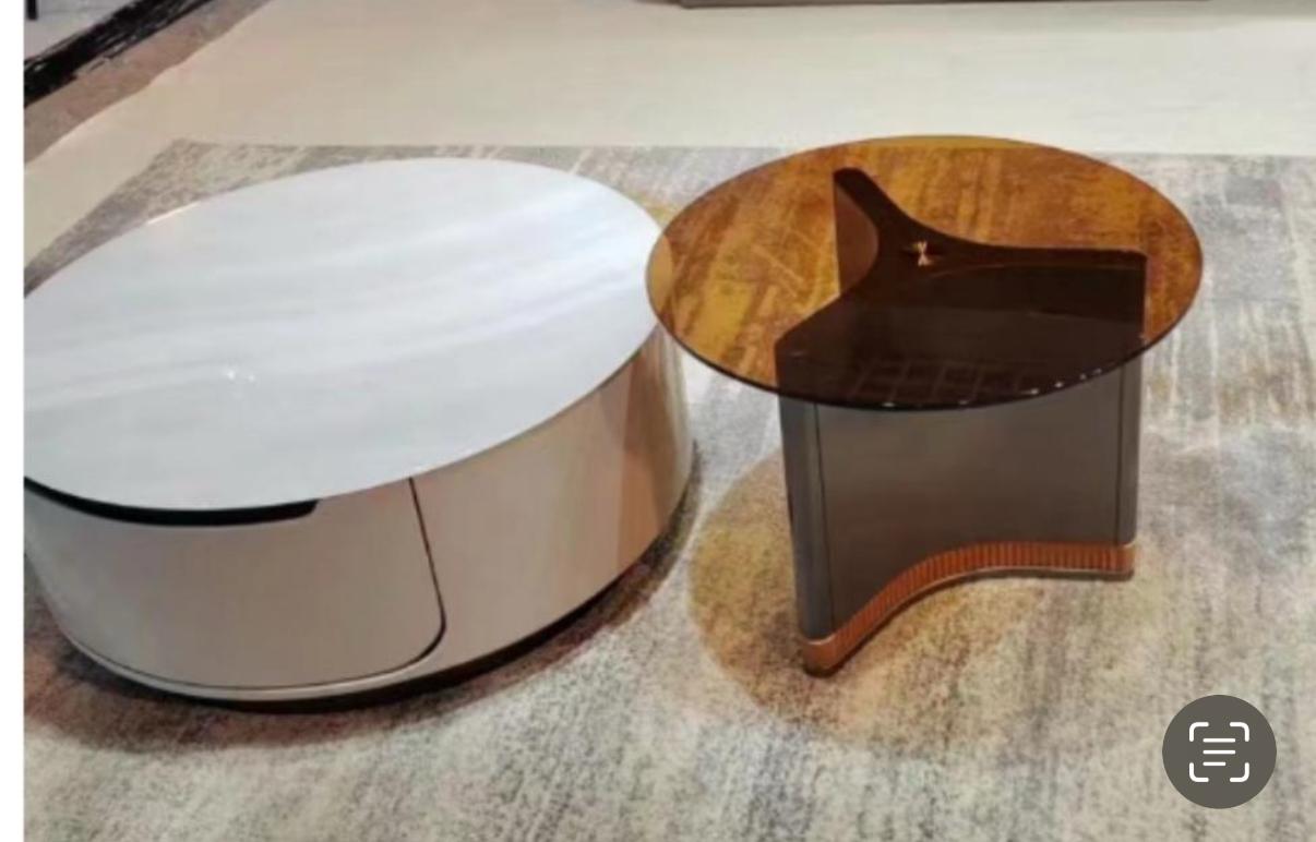 Dazling Coffee Table with Glass Top - Berre Furniture