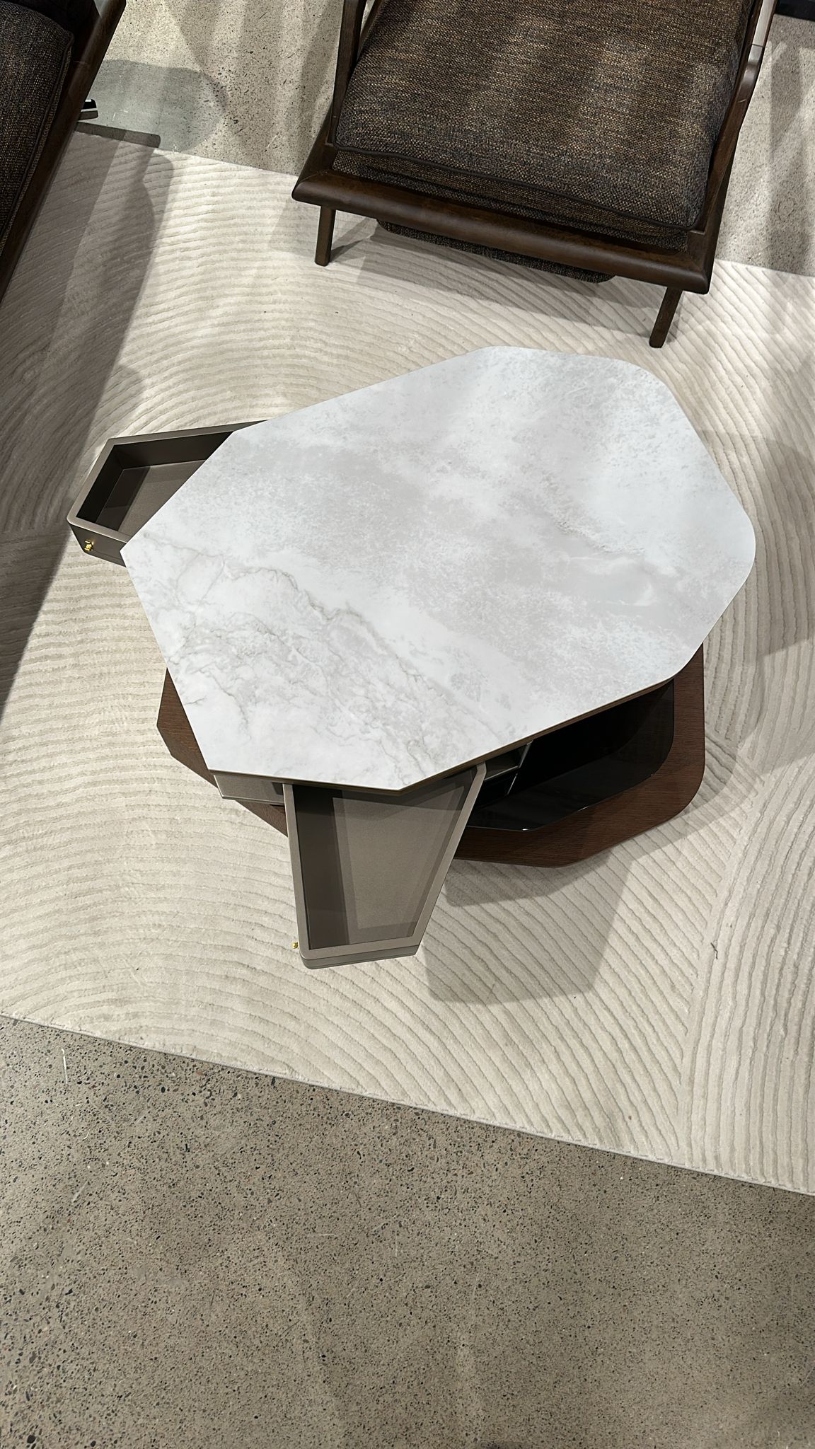 Dazzling Coffee Table with Drawers - Berre Furniture