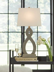 Donancy Poly Table Lamp Set of 2 - Berre Furniture