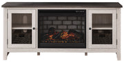 Dorrinson 60" TV Stand with Electric Fireplace - Berre Furniture