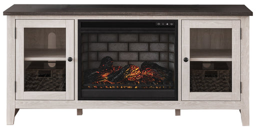 Dorrinson 60" TV Stand with Electric Fireplace - Berre Furniture