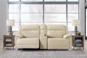 Double Deal 3-Piece Power Reclining Loveseat with Console