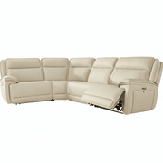 Double Deal 4-Piece Reclining Sectional Default Title