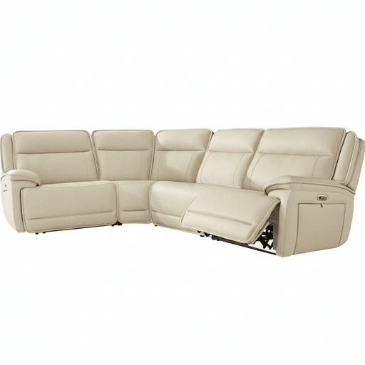 Double Deal 4-Piece Reclining Sectional Default Title