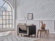 Dublin Armchair (Boss Cream) by Bellona