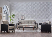 Dublin Living Room Set Sofa Loveseat Armchair by Bellona