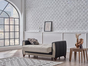 Dublin Love Seat (Boss Cream) by Bellona
