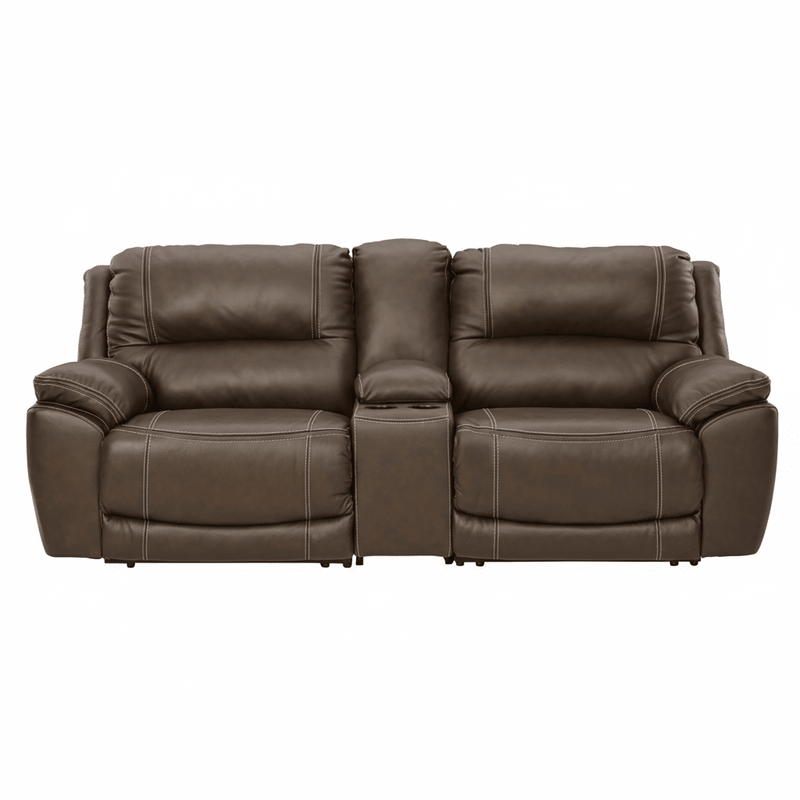 Dunleith 3-Piece Power Reclining Loveseat with Console Default Title