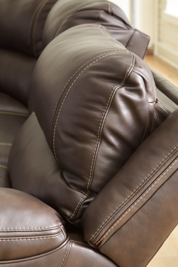 Dunleith 4 - Piece Power Reclining Sectional - Berre Furniture