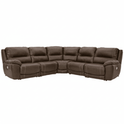 Dunleith 5-Piece Power Reclining Sectional Option B