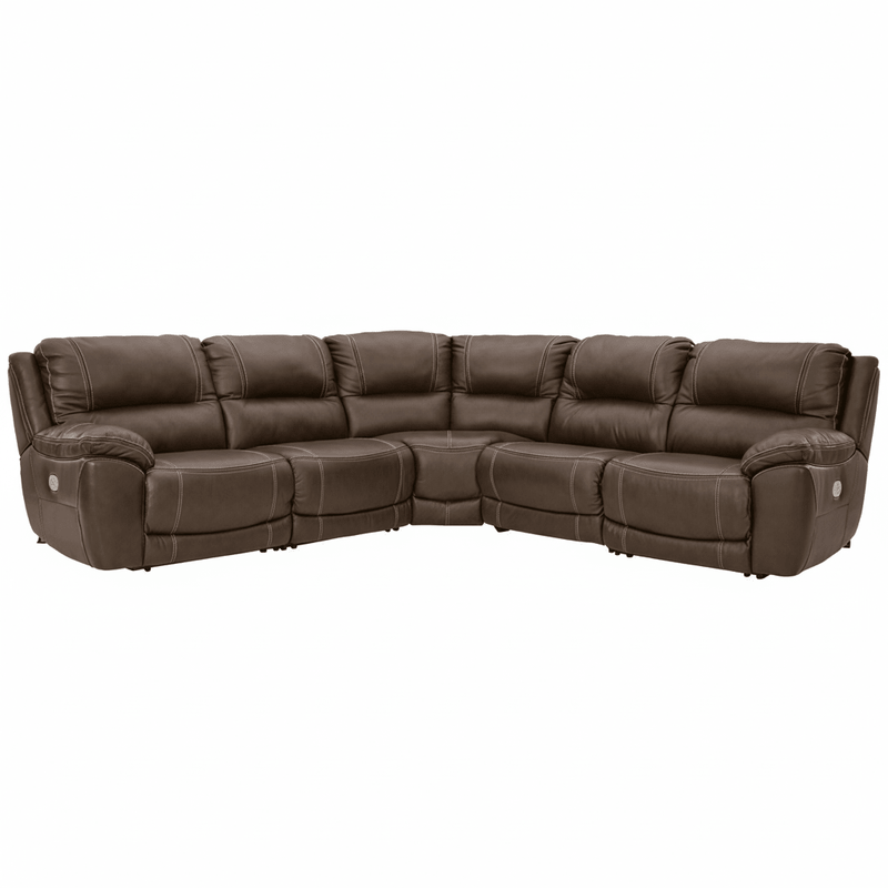 Dunleith 5-Piece Power Reclining Sectional Option B
