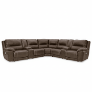 Dunleith 7-Piece Power Reclining Sectional Option A
