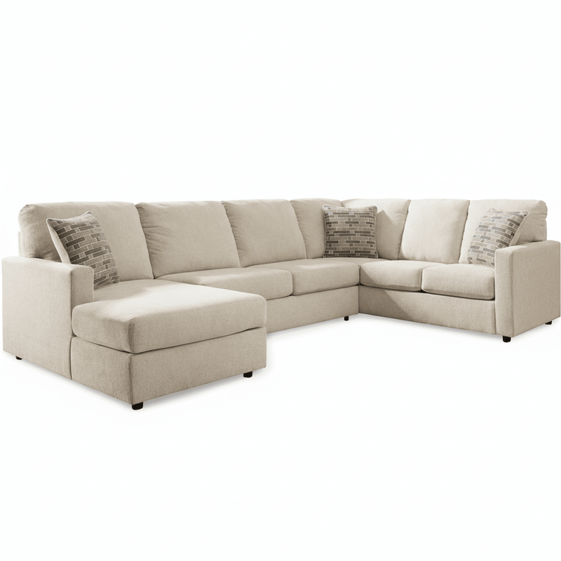 Edenfield 3-Piece Sectional with Chaise Left Chaise
