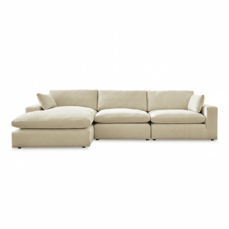 Elyza 3-Piece Sectional with Chaise Left Chaise
