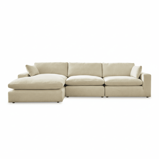 Elyza 3-Piece Sectional with Chaise Left Chaise
