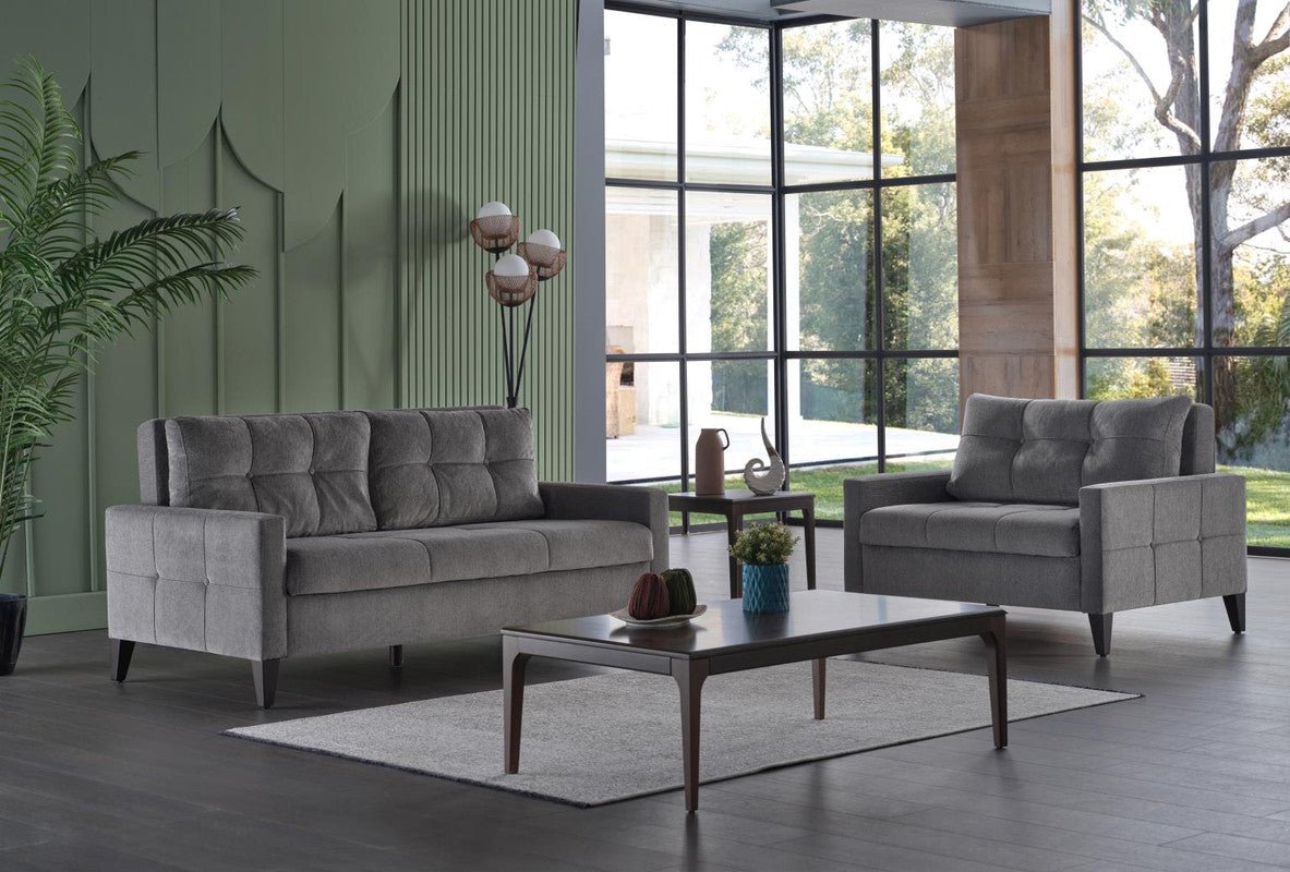 Emmet Sleeper Sofa by Bellona Theo Grey