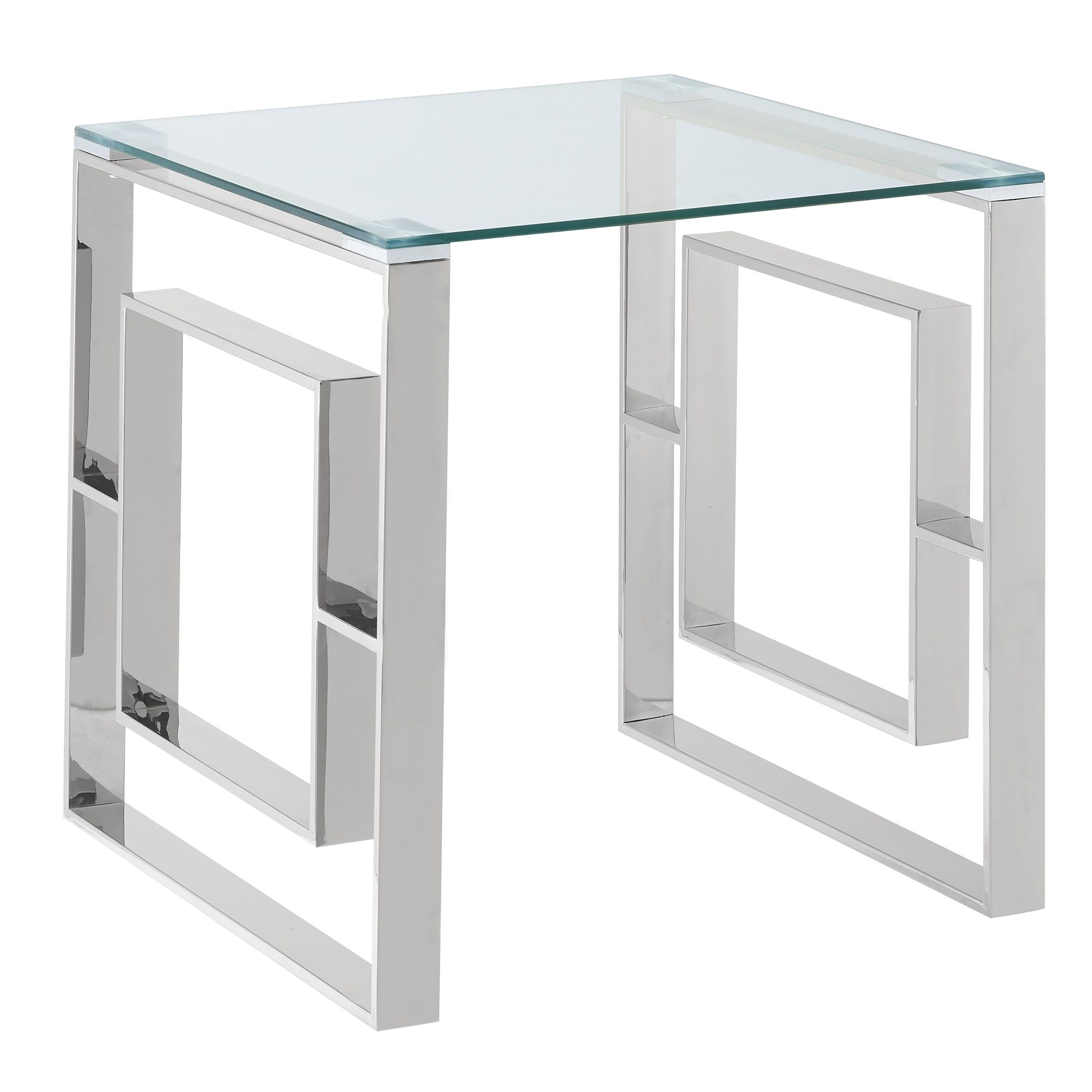 Eros Accent table in Silver - Berre Furniture